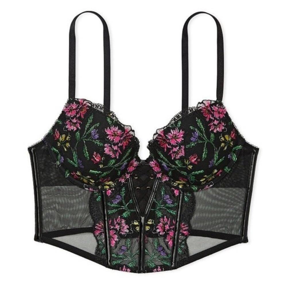 Victoria secret embroidered corset - Picture 6 of 8